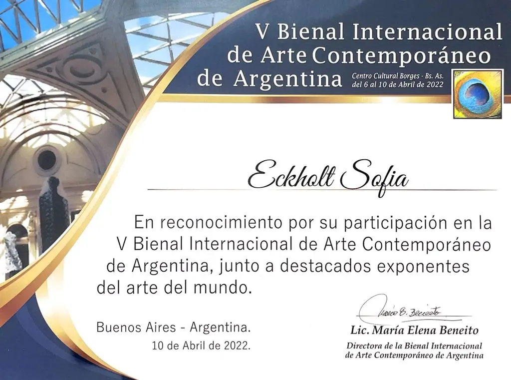 Certificado bienal bbaa